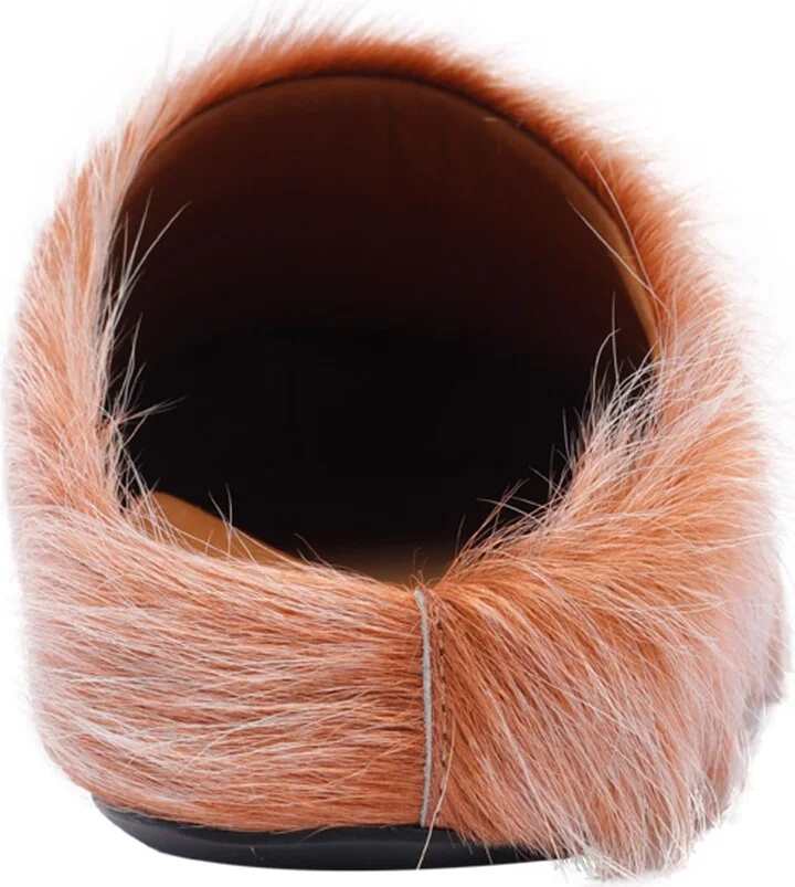 Long Hair Fussbett Sabot - Image 4