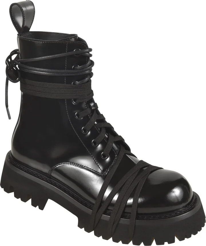 Long-length Lace Boots - Image 2