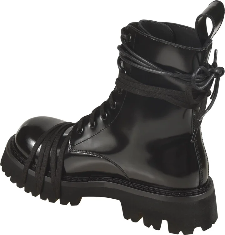 Long-length Lace Boots - Image 3