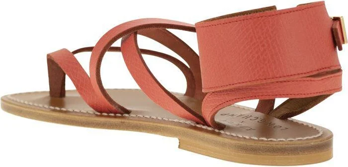 Longchamp Longchamp X K.Jacques Leather Sandals - Image 3
