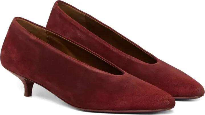 Longiforma pointed-toe kitten-heel pumps - Image 2