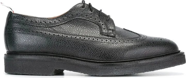 Longwing leather brogues