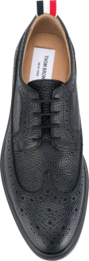 Longwing leather brogues
