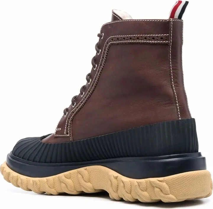 Longwing panelled Duck boots - Image 3