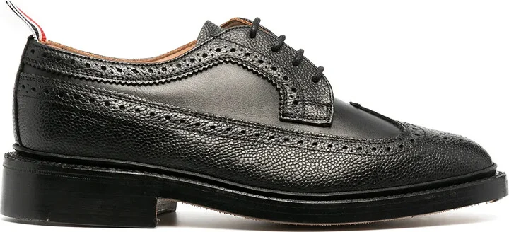 Longwing pebbled brogues