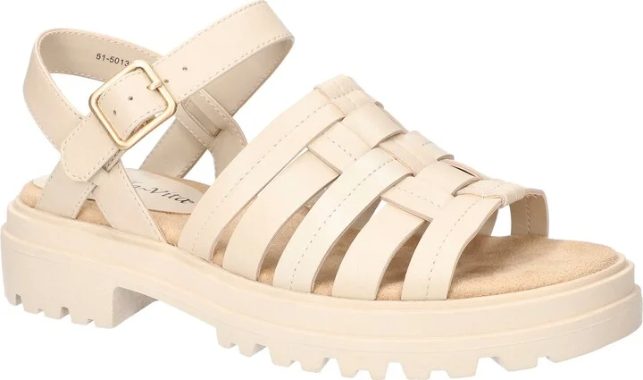 Loni Lug Sole Fisherman Sandal