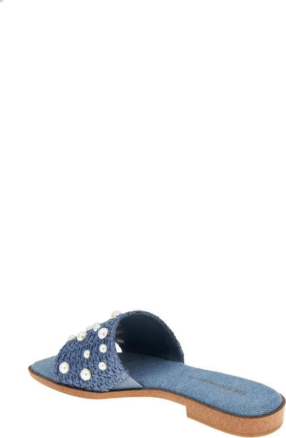 Lonnie Imitation Pearl Slide Sandal - Image 3