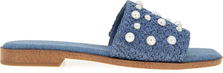 Lonnie Imitation Pearl Slide Sandal - Image 4