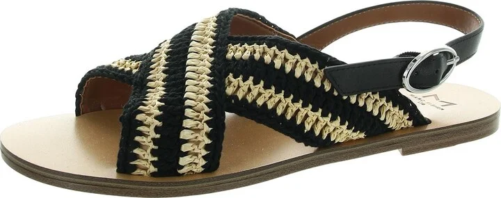 Lonnie Womens Adjustable Flat Ankle Strap