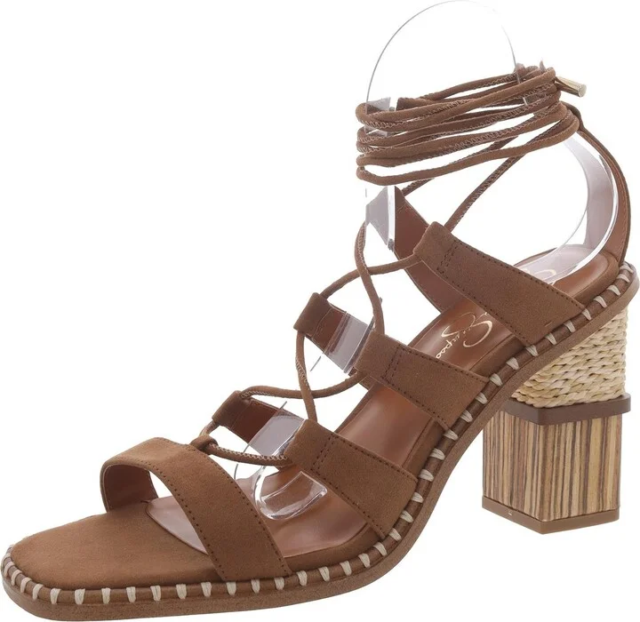 Lonor Womens Microsuede Faux Suede Heels