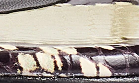 Loop Snakeskin Embossed Sandal - Image 5