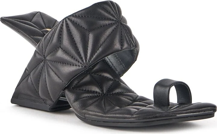Loop Toe Hi Puffy Sandals - Image 2