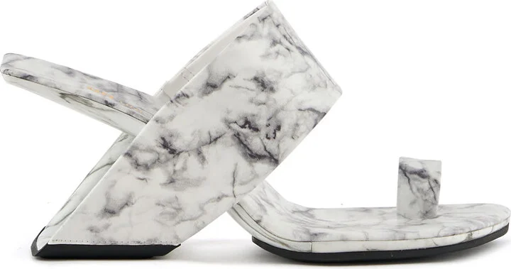 Loop Toe Hi - White Marble