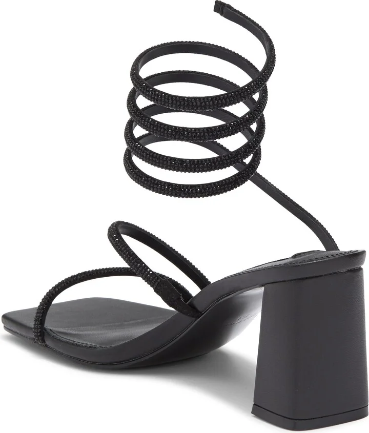 Lopez Crystal Strappy Sandal - Image 2