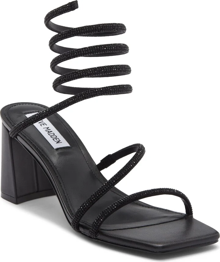 Lopez Crystal Strappy Sandal