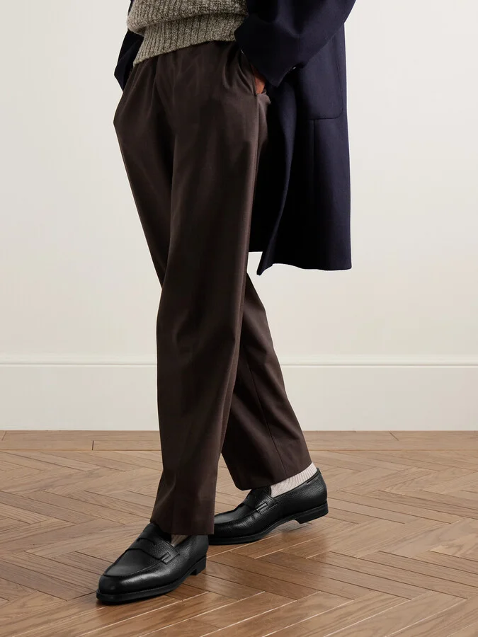 Lopez Full-Grain Leather Penny Loafers - Image 2