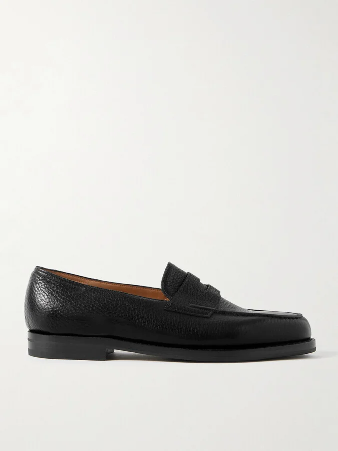 Lopez Full-Grain Leather Penny Loafers