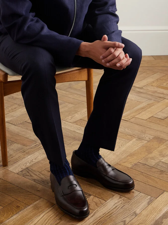 Lopez Leather Penny Loafers - Image 2