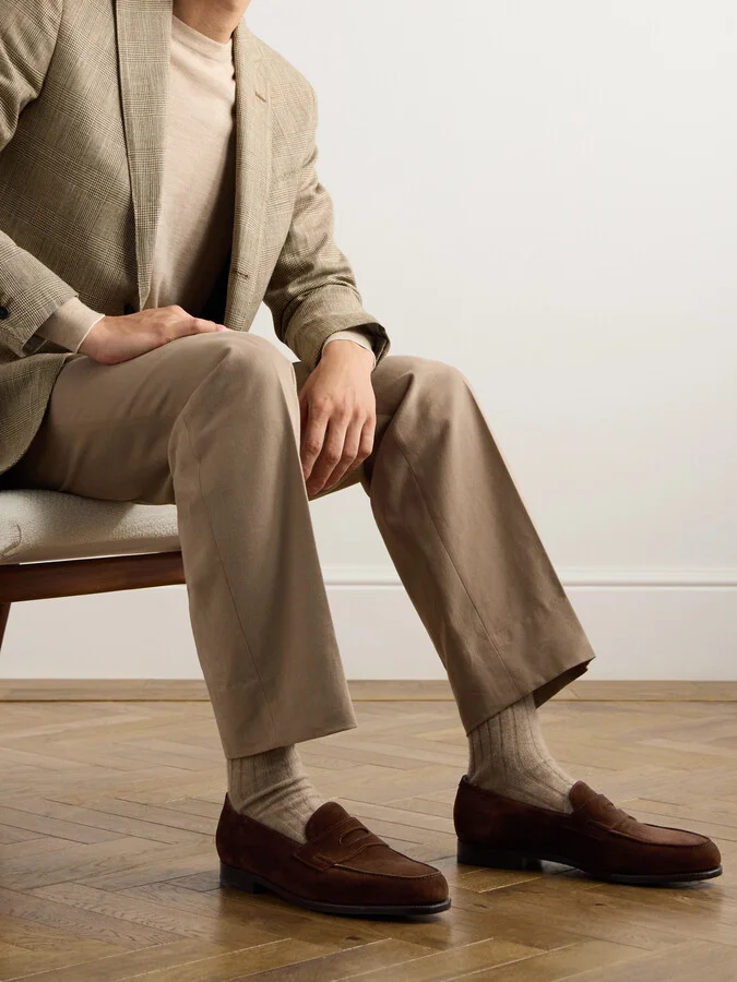Lopez Suede Penny Loafers - Image 2