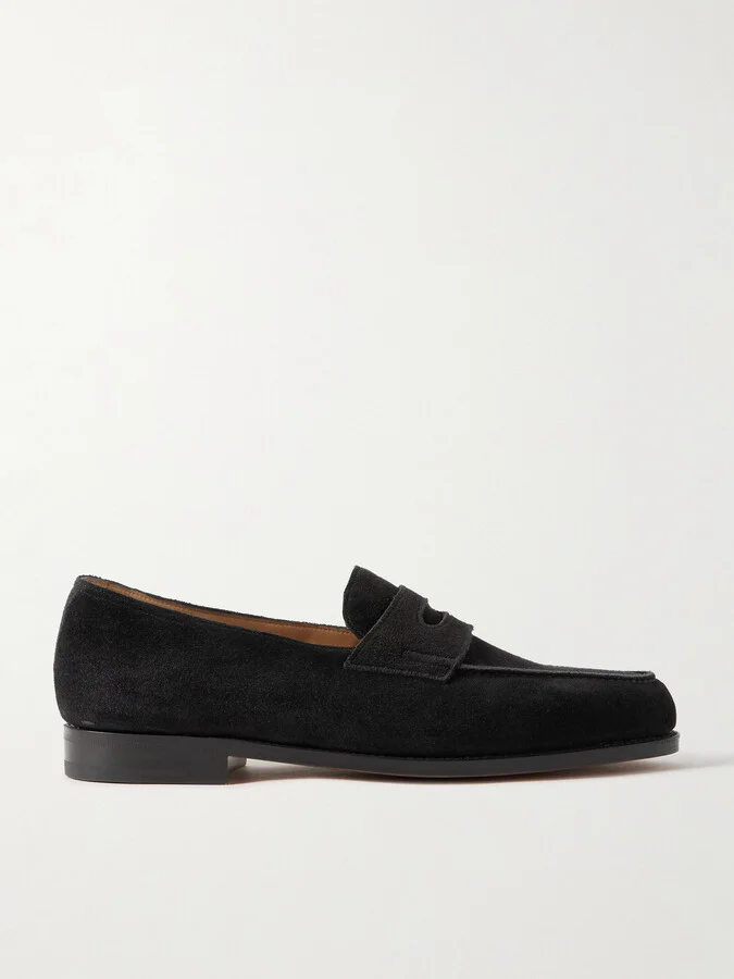 Lopez Suede Penny Loafers