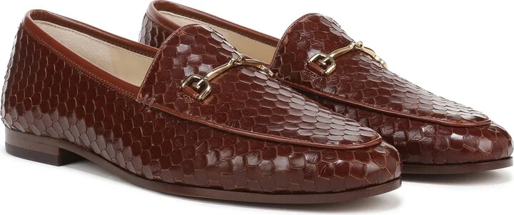 Loraine 7 Lizard Embossed Loafer - Image 9