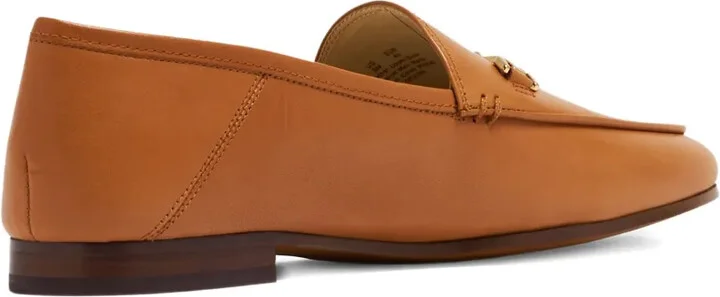 Loraine Bit metallic-horsebit leather loafers - Image 3