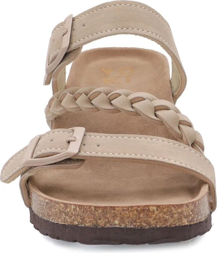 Lorayn Braided Strap Wedge Sandal - Image 2