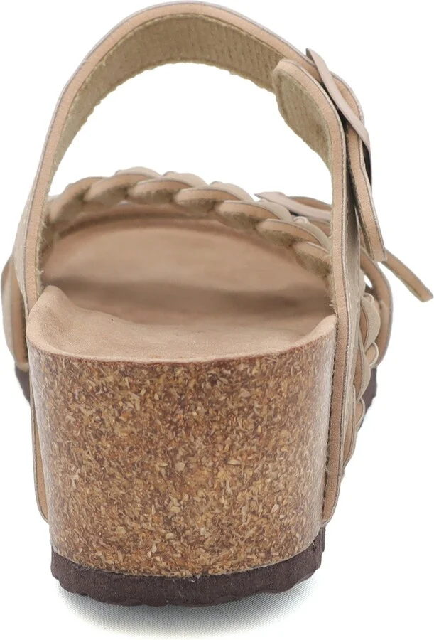 Lorayn Braided Strap Wedge Sandal - Image 3