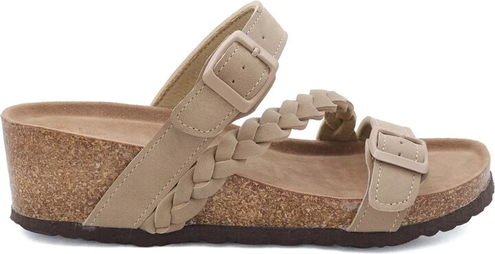Lorayn Braided Strap Wedge Sandal - Image 4