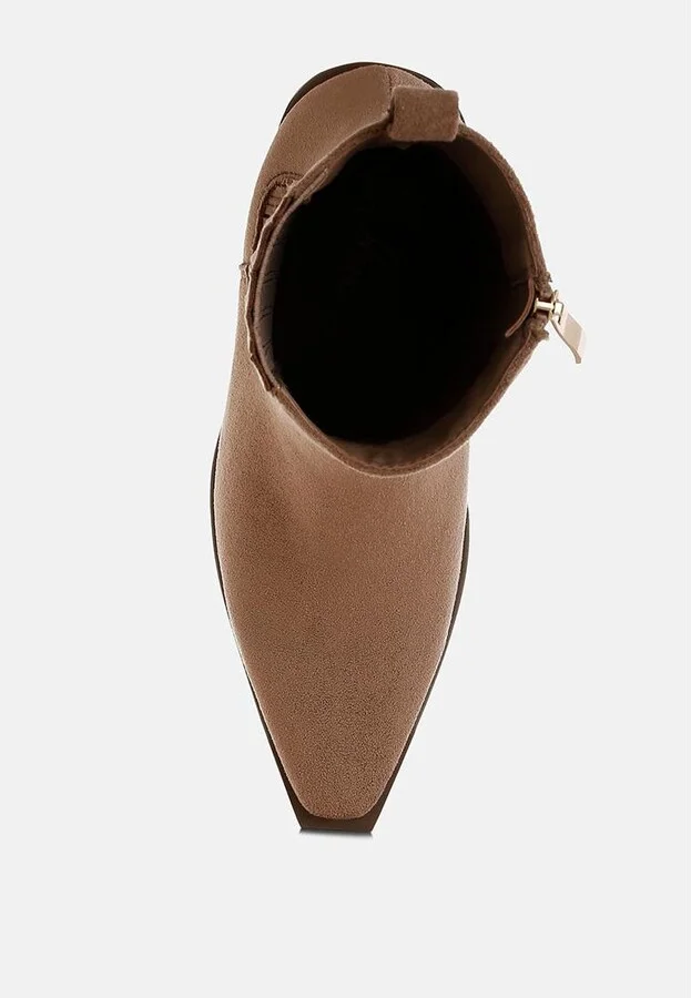 Lording High Ankle Microfiber Chelsea Boots - Image 2