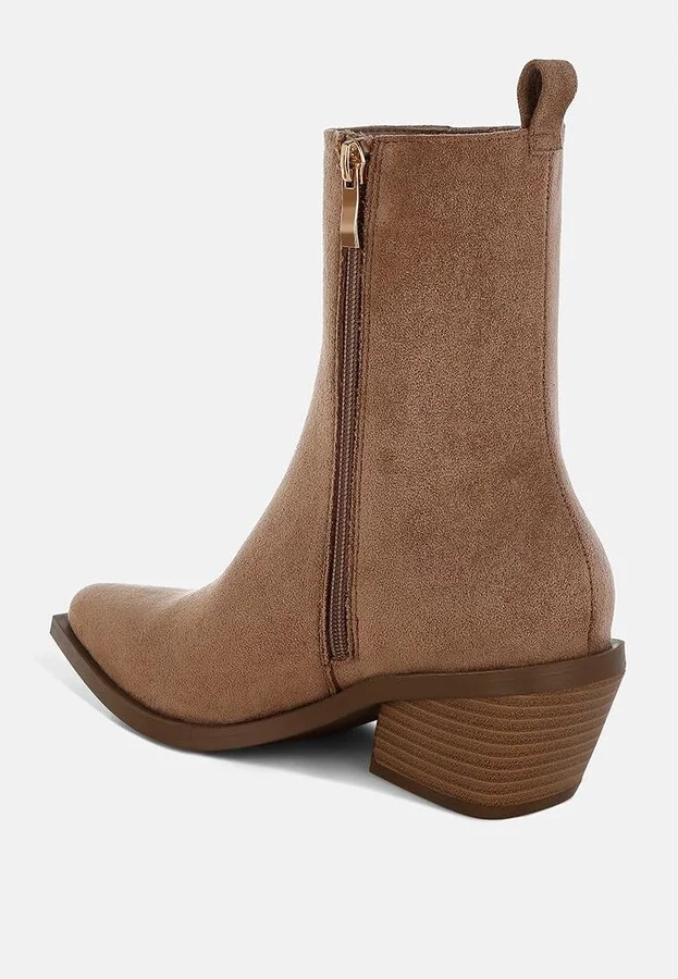 Lording High Ankle Microfiber Chelsea Boots - Image 3