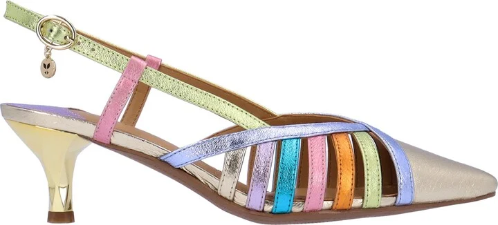 Lorel Slingback Kitten Heel Pointed Toe Pump - Image 3