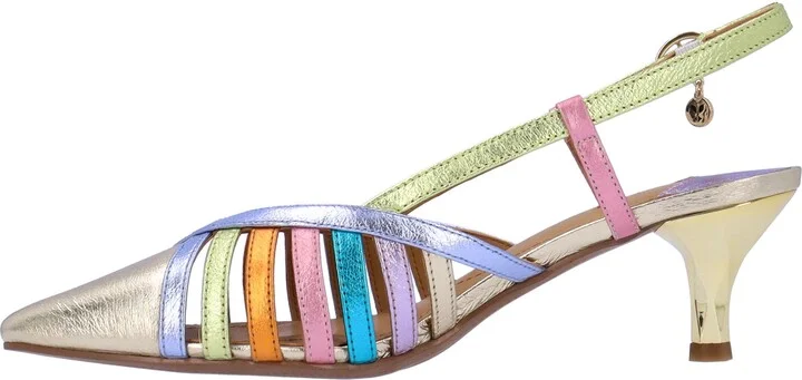 Lorel Slingback Kitten Heel Pointed Toe Pump - Image 7
