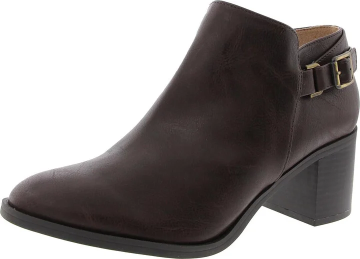 Lorelai Womens Leather Dressy Shooties