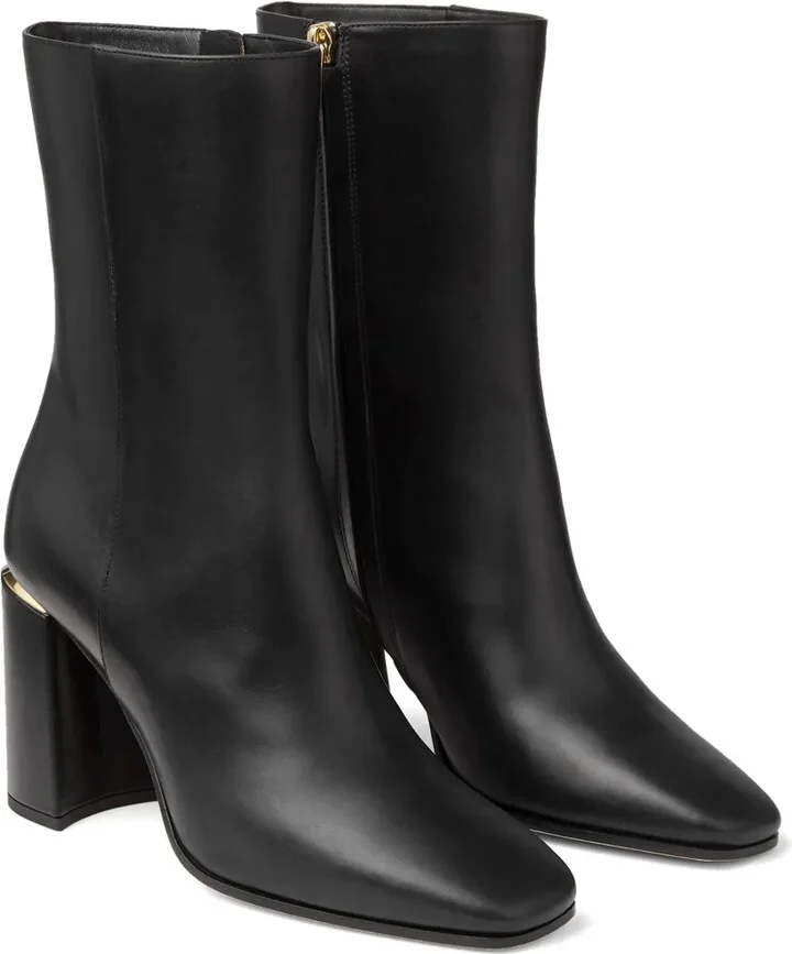 Loren 85mm almond-toe ankle boots - Image 2