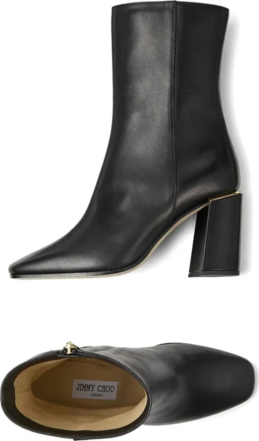 Loren 85mm almond-toe ankle boots - Image 4