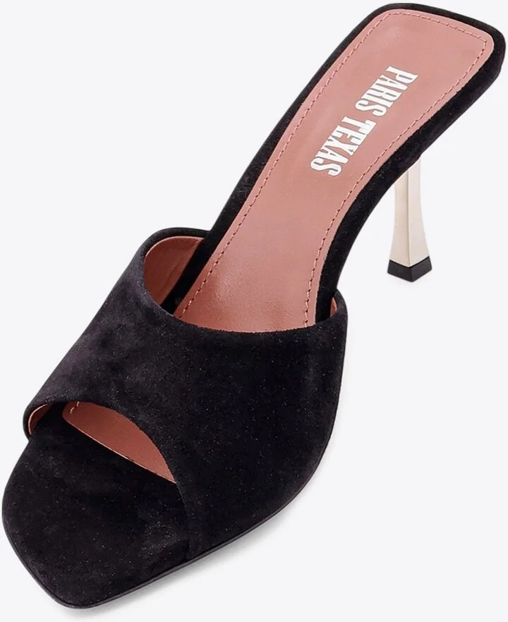 Lorena 75 Suede Mules - Image 3
