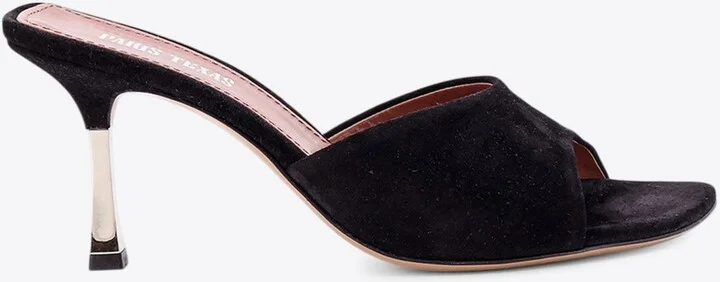 Lorena 75 Suede Mules