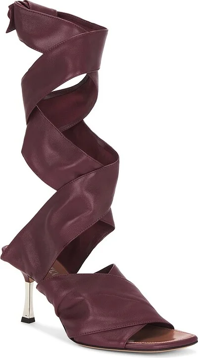 Lorena Lace Up 75 Sandal - Image 2