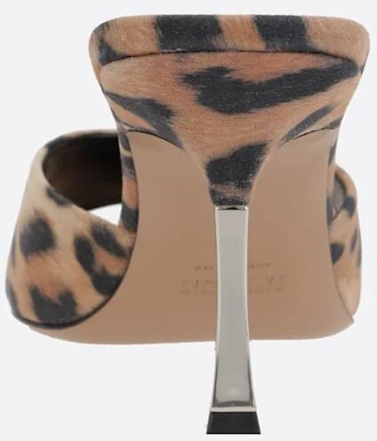 Lorena Mule Sandals In Printed Suede - Image 3