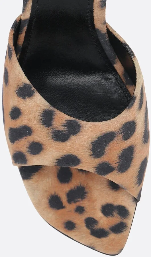 Lorena Mule Sandals In Printed Suede - Image 4