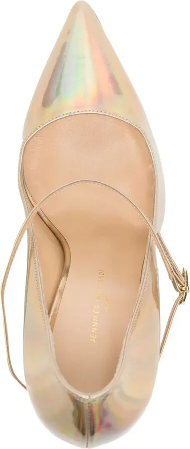Lorenzo 105mm leather pumps - Image 4