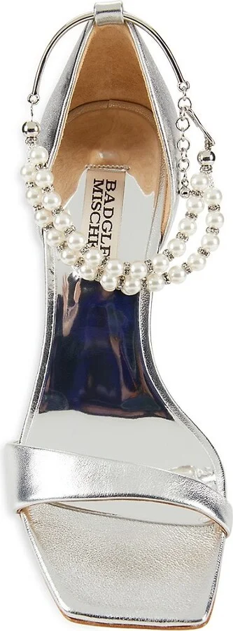 Loretta Embellished Stiletto Sandals - Image 5