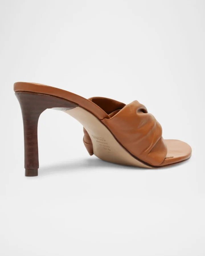 Lori Calfskin Thong Slide Sandals - Image 3