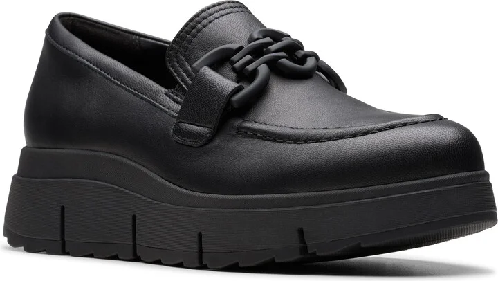 Loriini Izzy Platform Wedge Bit Loafer