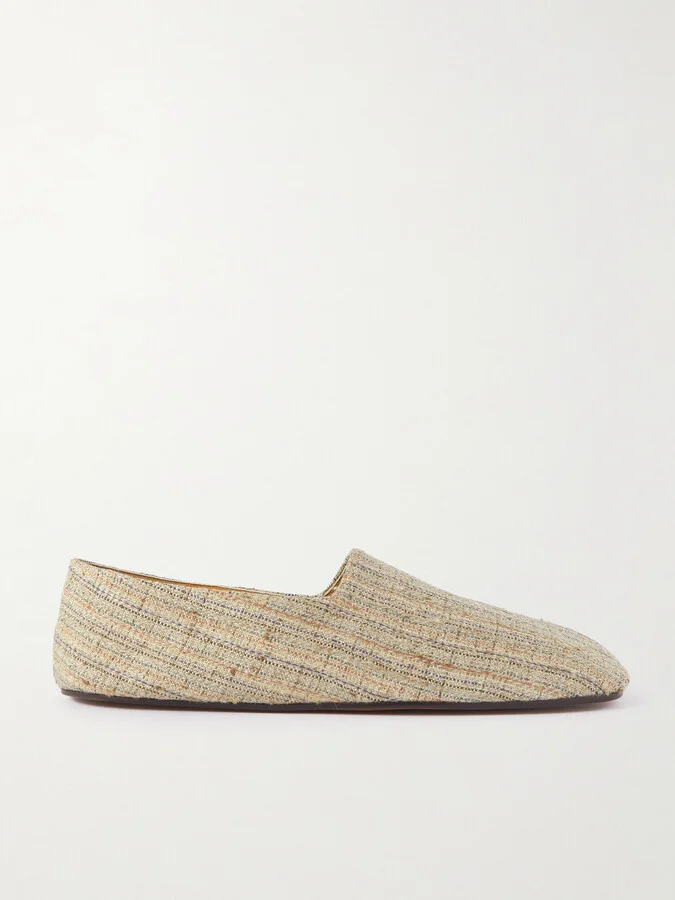 Loro Piana - Andria Canvas Loafers - Neutrals