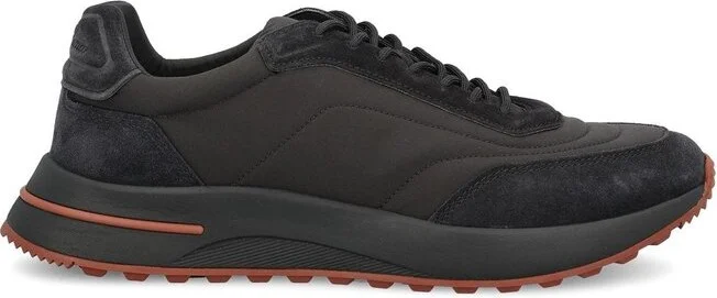 Loro Piana Logo Debossed Sneakers