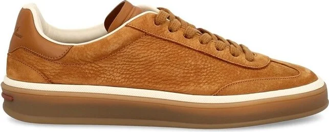 Loro Piana Logo Embossed Sneakers