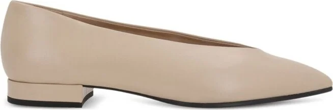 Loro Piana Rebecca Pointed-Toe Ballerina Shoes