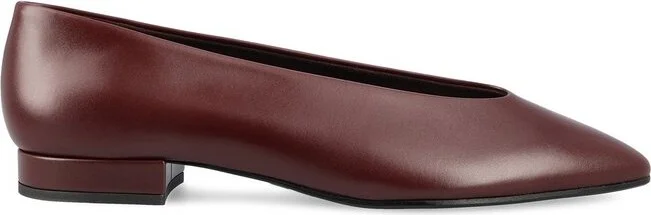 Loro Piana Rebecca Pointed-Toe Ballerina Shoes